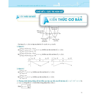 Sách - 3 STEP Khối A1 - Tiết Lộ Bí Quyết 3 Bước Đạt Điểm 8+ - Toán Học + Vật Lý + Tiếng Anh - Combo   3 Cuốn - Megabook