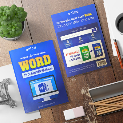 Combo 2 Sách Excel Và Word Ứng Dụng Văn Phòng Hướng Dân Chi Tiết Từ Cơ Bản Đến Nâng Cao