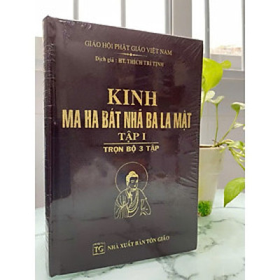 Sách - Kinh Ma Ha Bát Nhã Ba La Mật ( Bộ 3 tập)