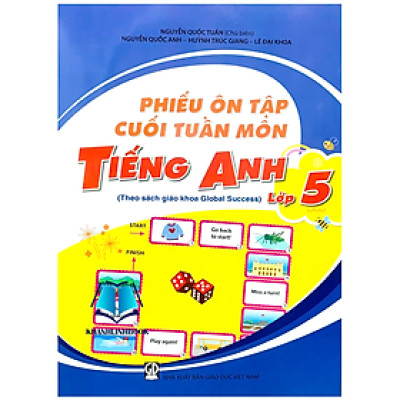 Sách - phiếu ôn tập cuối tuần môn tiếng anh lớp 5