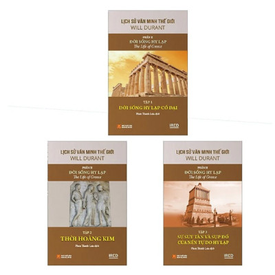 Trọn bộ Lịch Sử Văn Minh Thế Giới 8 Phần -  THE STORY OF CIVILIZATION (Will Durant)