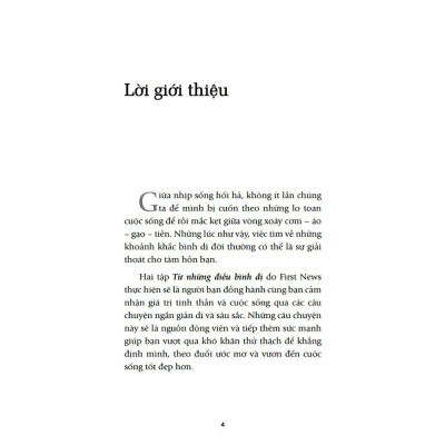 Sách Hạt giống tâm hồn - Tập 4: Từ Những Điều Bình Dị