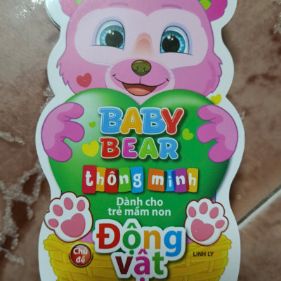 Bộ Baby Bear Thông Minh Dành Cho Trẻ Mầm Non - Bộ 6 Cuốn + Tặng Sticker Ngẫu Nhiên