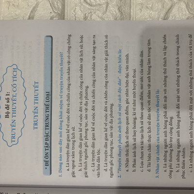 Combo phương pháp đọc hiểu và đề ôn luyện kiểm tra ngữ văn 6 ( Dùng ngữ liệu ngoài sách giáo khoa)oa/