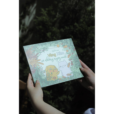 Vàng Xám Và Những Ngày Xanh (Sách Tô Màu)