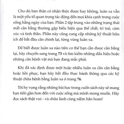Chữa Bệnh Bằng Luân Xa - Hướng Dẫn Cơ Bản Các Kĩ Thuật Tự Phục Hồi Bằng Phương Pháp Cân Bằng Luân Xa (Tái Bản 2023)