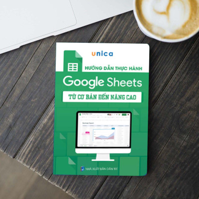 Combo 2 Sách PowerPoint - Google Sheets Thành Thạo Tin Học Văn Phòng Unica Kèm Video Bài Giảng