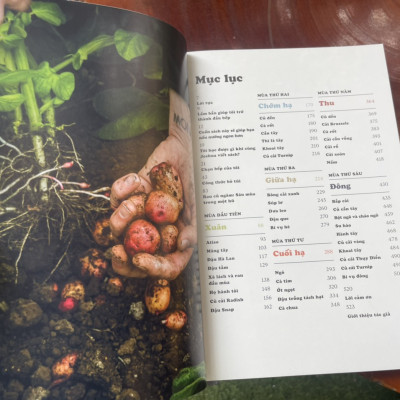 (Bìa cứng) 6  MÙA (Six Seasons James Beard Foundation Award Winner) - Joshua McFadden & Martha Holmberg – Cát dịch – Huy Hoàng Books -NXB Phụ Nữ