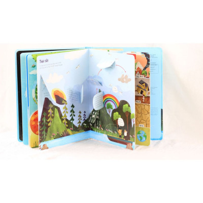 Sách Tương Tác - Lift-The-Flap-Lật mở khám phá - Planet Earth - Trái Đất của chúng ta (Dành Cho Trẻ Em Từ 5-12 Tuổi)