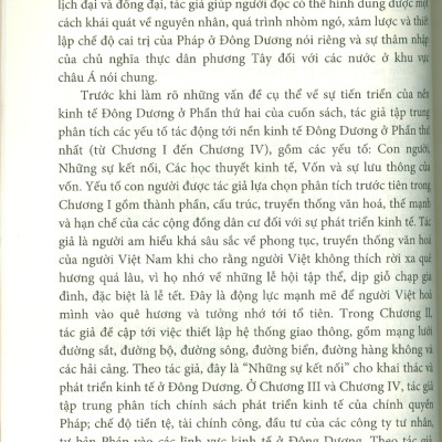Sự phát triển kinh tế của Đông Dương thuộc Pháp (Bìa cứng) - Charles Robequain; Ninh Xuân Thao, Phạm Ngọc Hiệp, Trần Văn Kiên (dịch)