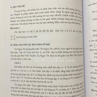 Sách Sáng tạo số học