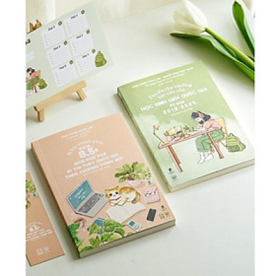 Combo sách hỗ trợ ôn thi môn Ngữ văn (Bí kíp chinh phục điểm 8,5+ môn Ngữ văn + Tuyển tập những bài viết của HSGQG)