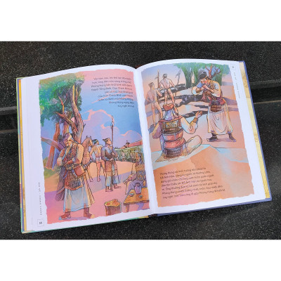Lịch sử Việt Nam bằng tranh - Mai đế - Phùng vương (Bản màu)