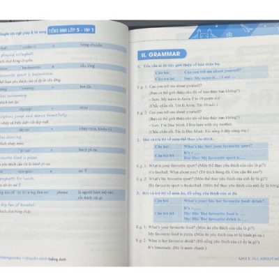 Sách - Combo GLOBAL SUCCESS Luyện Chuyên Sâu Ngữ Pháp Và Từ Vựng Tiếng Anh Lớp 5 Tập 1 + 2