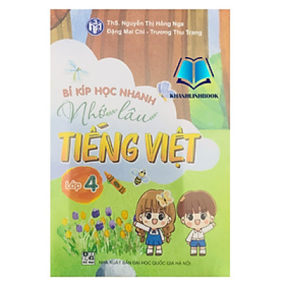Sách - bí kíp học nhanh nhớ lâu tiếng việt 4