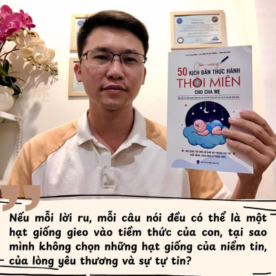 50 KỊCH BẢN THỰC HÀNH THÔI MIÊN CHO CHA MẸ – CHÌA KHÓA VÀNG GIẢI QUYẾT VẤN ĐỀ CỦA TRẺ TỪ TẦNG SÂU TIỀM THỨC