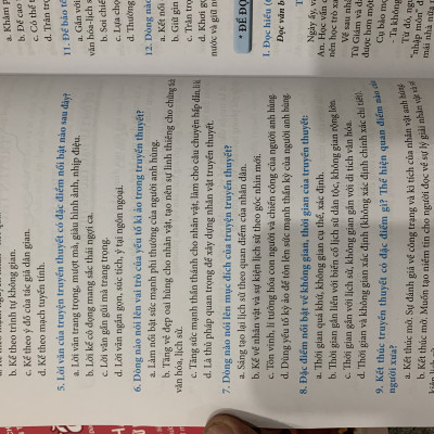 Combo phương pháp đọc hiểu và đề ôn luyện kiểm tra ngữ văn 6 ( Dùng ngữ liệu ngoài sách giáo khoa)oa/