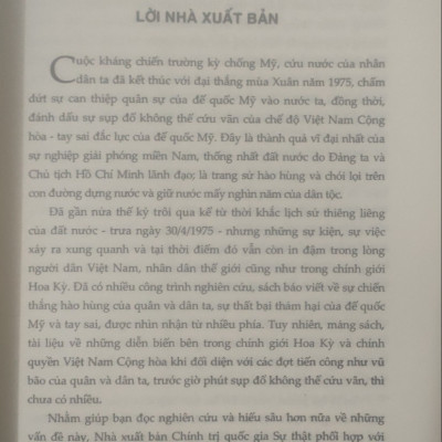 Những biên bản cuối cùng tại Nhà Trắng: Phút sụp đổ của Việt Nam Cộng Hòa