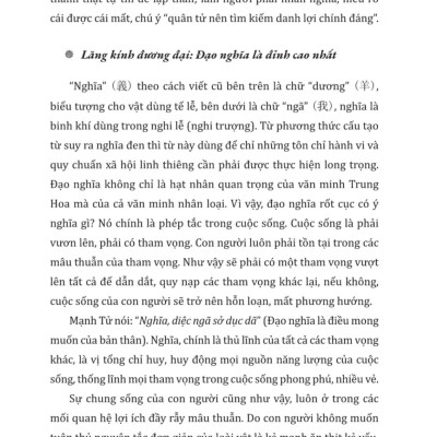 Sách thánh hiền - Nghĩa (Xuất bản lần thứ hai, có sửa chữa)