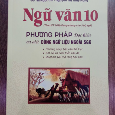 Sách - Combo 2 cuốn Ngữ Văn 10 đề ôn luyện và kiểm tra + Phương pháp đọc hiểu và viết (Dùng ngữ liệu ngoài sgk)