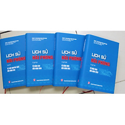 Lịch sử Hải Phòng (bộ 4 tập - bìa cứng)