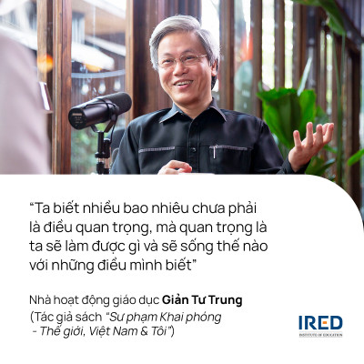 SƯ PHẠM KHAI PHÓNG - Thế giới, Việt Nam & Tôi (Tác giả : Giản Tư Trung)