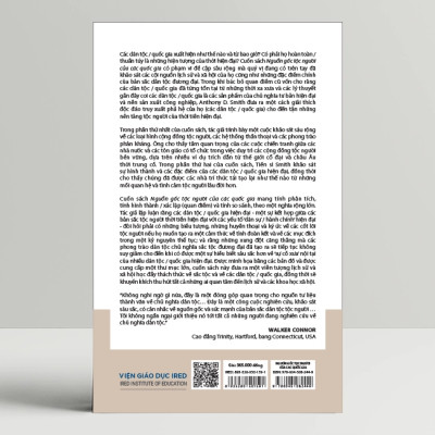 Nguồn Gốc Tộc Người Của Các Quốc Gia (The Ethnic Origins of Nations) - Anthony D. Smith