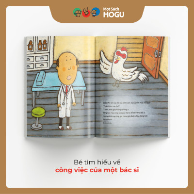 Truyện Ehon bé 3-4-5 tuổi - Bác sĩ An-tôn - Ngày bận rộn