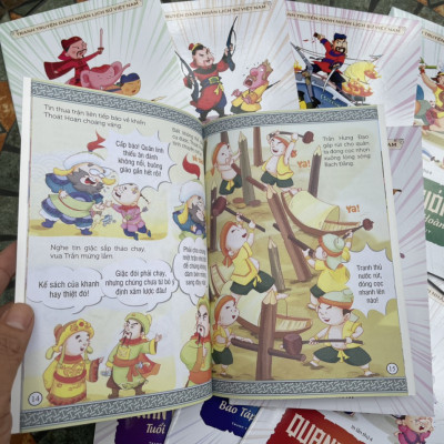 (Combo 10c) TRANH TRUYỆN DANH NHÂN LỊCH SỬ VIỆT NAM - Đỗ Biên Thùy - Nxb Trẻ - bìa mềm