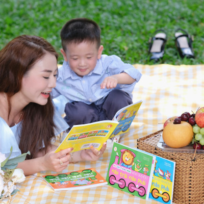 Sách cho bé - Hỏi Đáp Thông Minh - Rèn Luyện Não Trái Não Phải - Tập 3 - Sách tương tác - Dành cho trẻ 3+