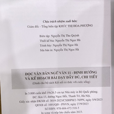 Sách - Đọc văn bản ngữ văn 11 định hướng và kế hoạch bài dạy đầy đủ , chi tiết ( kết nối )