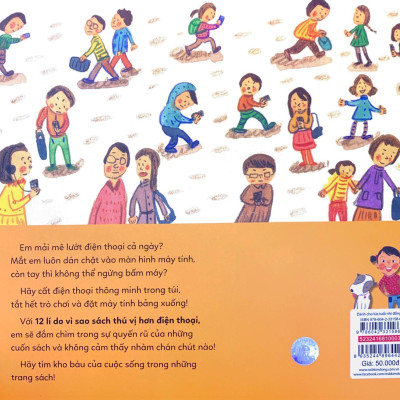 12 Lí Do Vì Sao Sách Thú Vị Hơn Điện Thoại