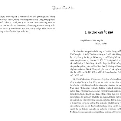 TỰ HÀO QUỐC CA VIỆT NAM - Văn Cao Bậc Tài Danh Thế Kỷ (Phụ lục 100 ảnh Nhạc sĩ Văn Cao)