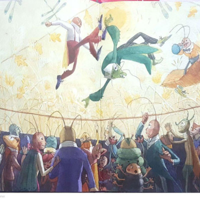 Dế Mèn Phiêu Lưu Ký – Đậu Đũa Minh Họa - Ấn Bản Kỉ Niệm 100 Năm Tô Hoài