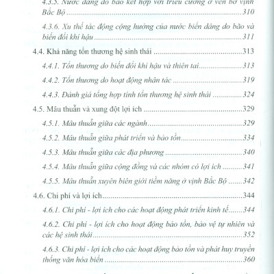 Định Hướng Quy Hoạch Không Gian Biển Vịnh Bắc Bộ (Bộ Sách Chuyên Khảo Biển Và Công Nghệ Biển) (Bìa Cứng) 