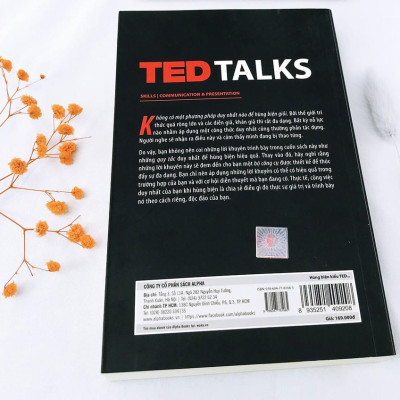 Sách - Hùng Biện Kiểu Ted 1 - TED TALKS: Bí quyết diễn thuyết trước đám đông "chuẩn" TED