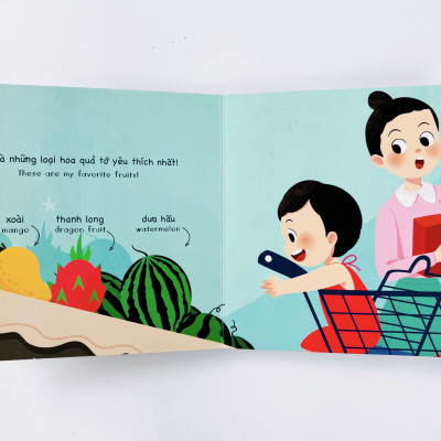 Bộ Sách - Bé Học Giao Tiếp Phần 1 - Sách Song Ngữ Anh Việt Cho Bé - Lionbooks - Bìa Cứng