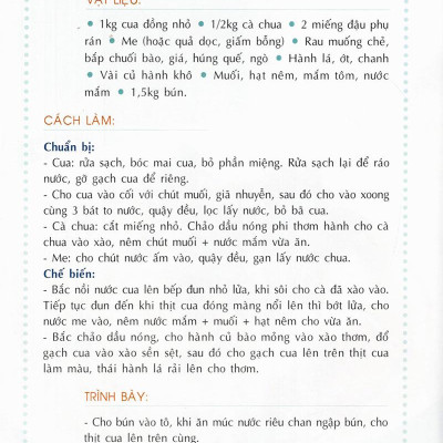 Các Món Điểm Tâm