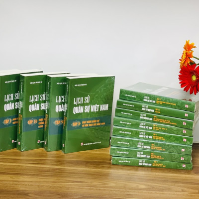 Bộ sách LỊCH SỬ QUÂN SỰ VIỆT NAM (14 tập) – Viện Lịch sử Quân sự Việt Nam, Bộ Quốc phòng - NXB CTQGST