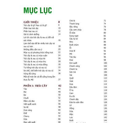Bách Khoa Về Trái Cây Và Rau Củ (Bìa cứng - In màu)