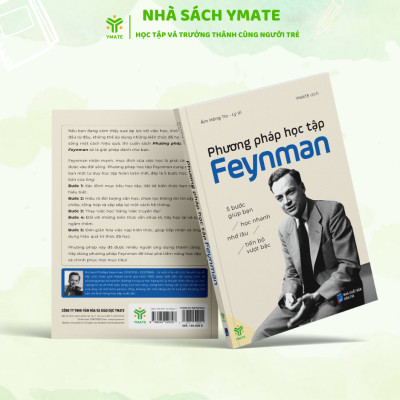 [Combo 2 Cuốn] Sách Phương Pháp Học Tập Feynman + 5 Phương Pháp Học Tập Của Elon Musk - Nhà Sách Ymate
