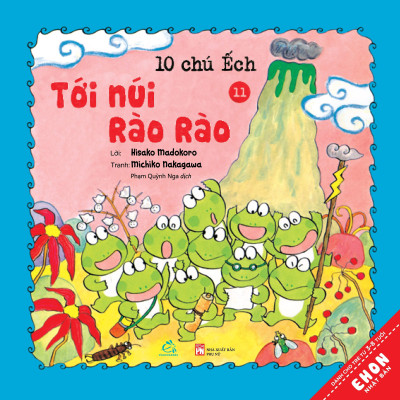 Sách Ehon Nhật Bản 10 Chú ếch Tái Bản 2020 Trọn bộ 18 cuốn: 10 chú ếch, 10 chú ếch,1 người bạn mới, Đi tới núi Mõ, Lễ hội mùa hè, Trú đông, Cùng nhau đón tết, Cuộc thi hát hay, Mùa xuân đến rồi, Ngày hội thể thao, Lễ hội sao vui vẻ , Tới núi Rào Rào, Cùng tới biển chơi, Món quà đặc biệt, Đi Picnic, Mở cửa bể bơi, Lần đầu đi cắm trại, Cùng nhau ngắm trăng, Lễ hội mùa Thu