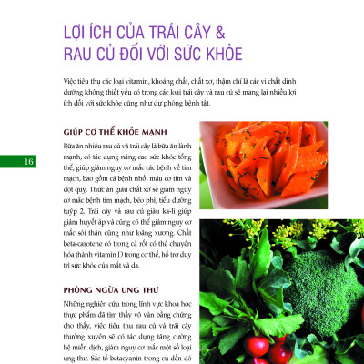 Bách Khoa Về Trái Cây Và Rau Củ (Bìa cứng - In màu)