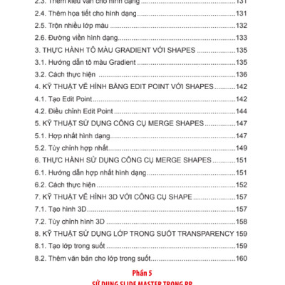 Sách Hướng dẫn thực hành Powerpoint từ cơ bản đến nâng cao