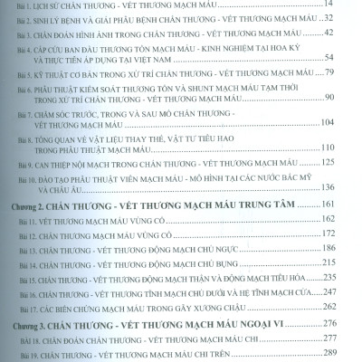 Chấn Thương - Vết Thương Mạch Máu (Giáo trình dùng cho sinh viên sau Đại học và Bác sĩ chuyên khoa) - Trường Đại học Y Hà Nội - Bộ môn Ngoại; GS.TS.BS. Đoàn Quốc Hưng chủ biên