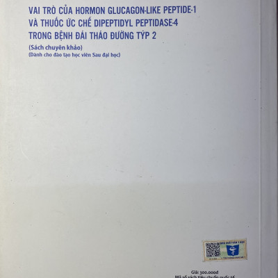 Sách - Vai trò của Hormon Glucagon-like Peptide-1 và thuốc ức chế Dipeptidyl Peptidase-4 trong bệnh đái tháo đường tysp 2