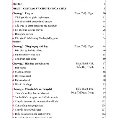 HÓA SINH (Sách Đào Tạo Bác Sĩ Y Khoa) (In lần thứ ba có sửa chữa và bổ sung - năm 2022) - Bản in màu