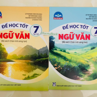 Sách - Combo Để học tốt ngữ văn 7 - tập 1 + 2 ( chân trời sáng tạo )