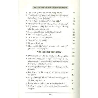 Sách - Sức Mạnh Ngôn Ngữ Ngoại Giao Của Tập Cận Bình - NXB Chính Trị Quốc Gia