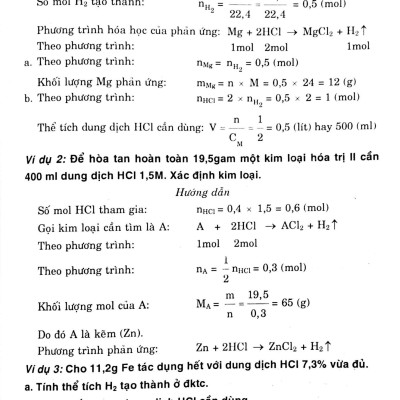 Một Số Vấn Đề Phát Triển Hóa Học Thcs 8-9